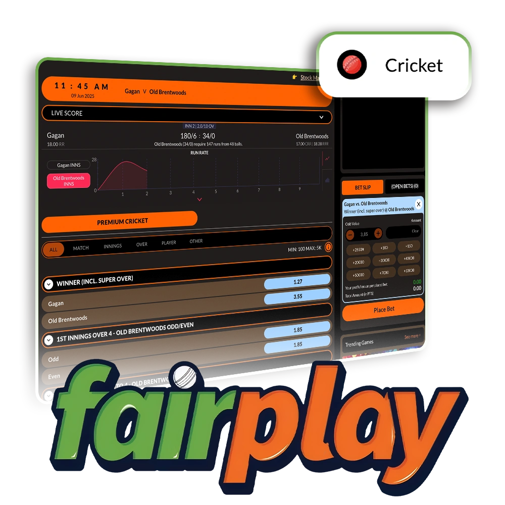 Fairplay log in cricket id